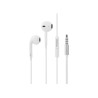 Fairplay – Écouteurs Jack 3,5 mm avec micro intégré (Blanc)