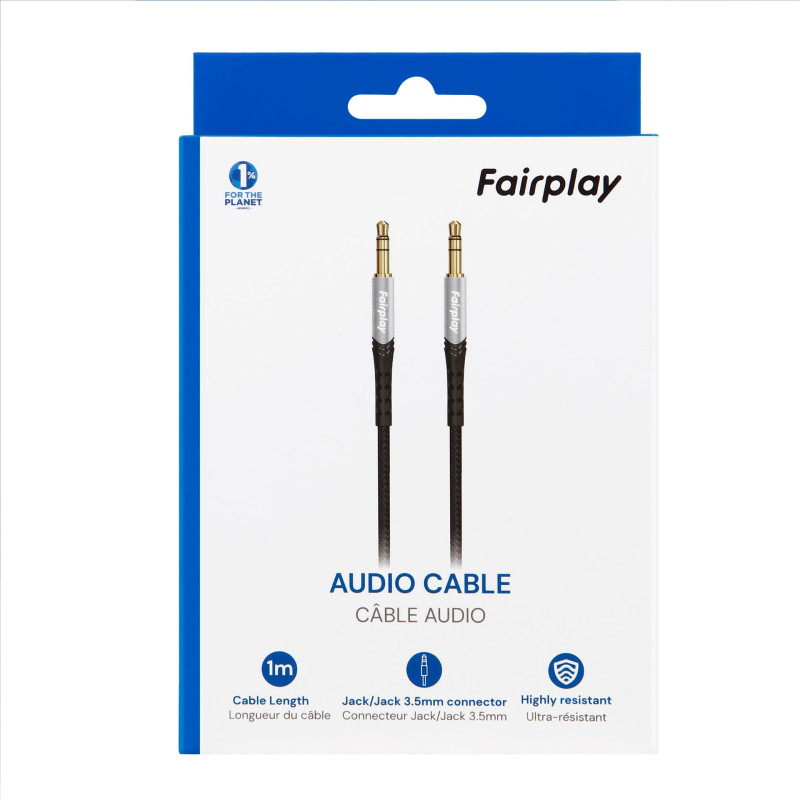 Fairplay – Câble Jack-Jack 3,5 mm
