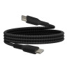 Belkin BoostCharge câble USB-C vers USB-C à gaine tressée, câble USB C charge rapide certifié USB-IF pour iPhone 16, iPhone 15,