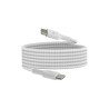Belkin BoostCharge (0.5ft) Braided USB-C to USB-C Cable for iPhone 15, iPhone 15 Pro, iPhone 15 Pro Max, iPhone 15 Plus, Galaxy