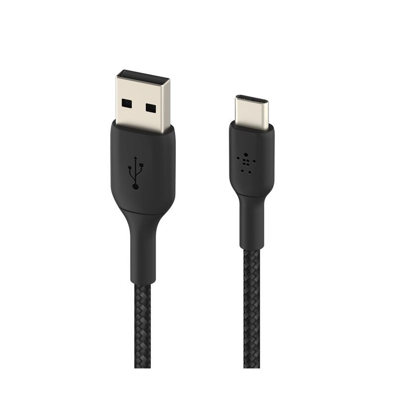 Belkin – Câble tressé USB-C vers USB-A BOOST↑CHARGE™