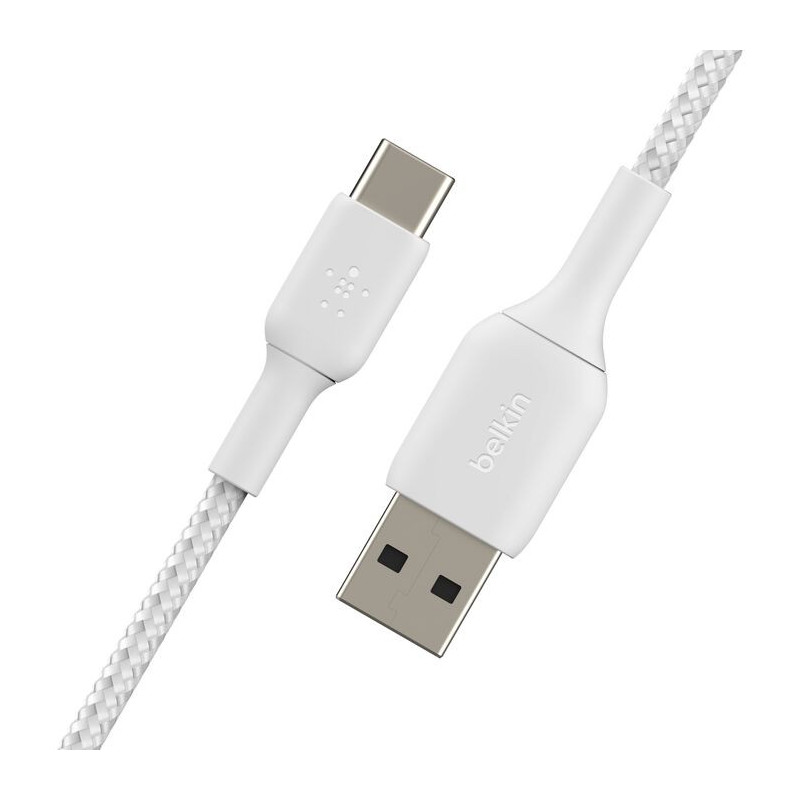 Belkin – Câble tressé USB-C vers USB-A BOOST↑CHARGE™