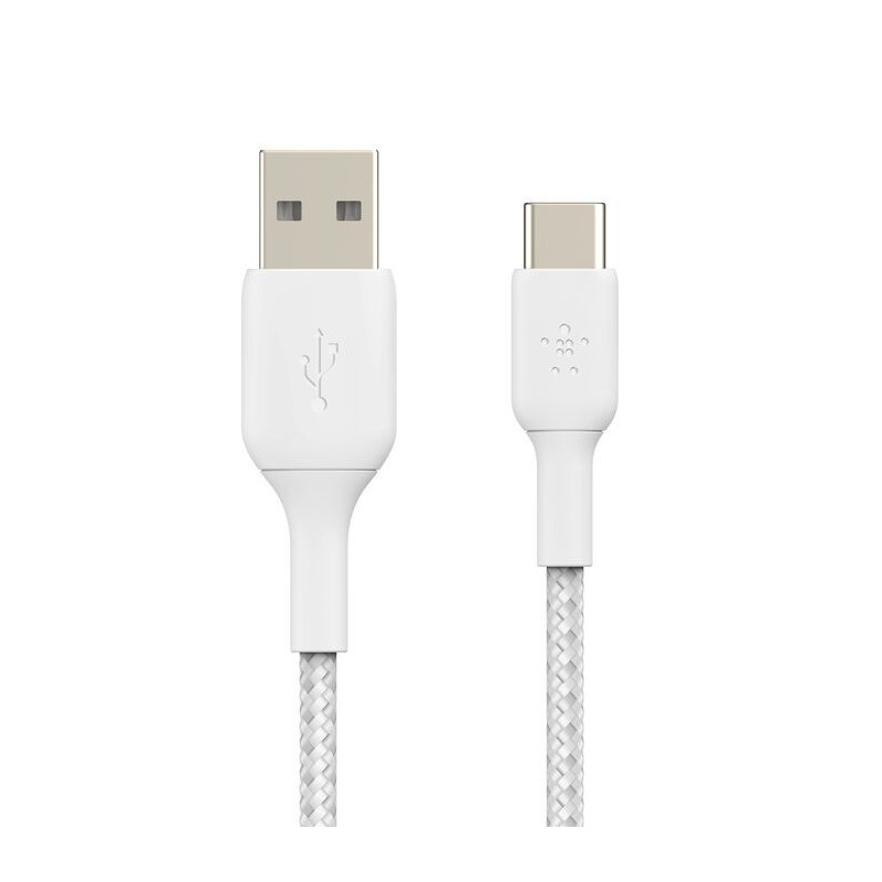 Belkin – Câble tressé USB-C vers USB-A BOOST↑CHARGE™