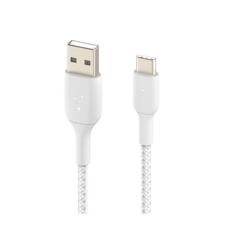 Belkin – Câble tressé USB-C vers USB-A BOOST↑CHARGE™