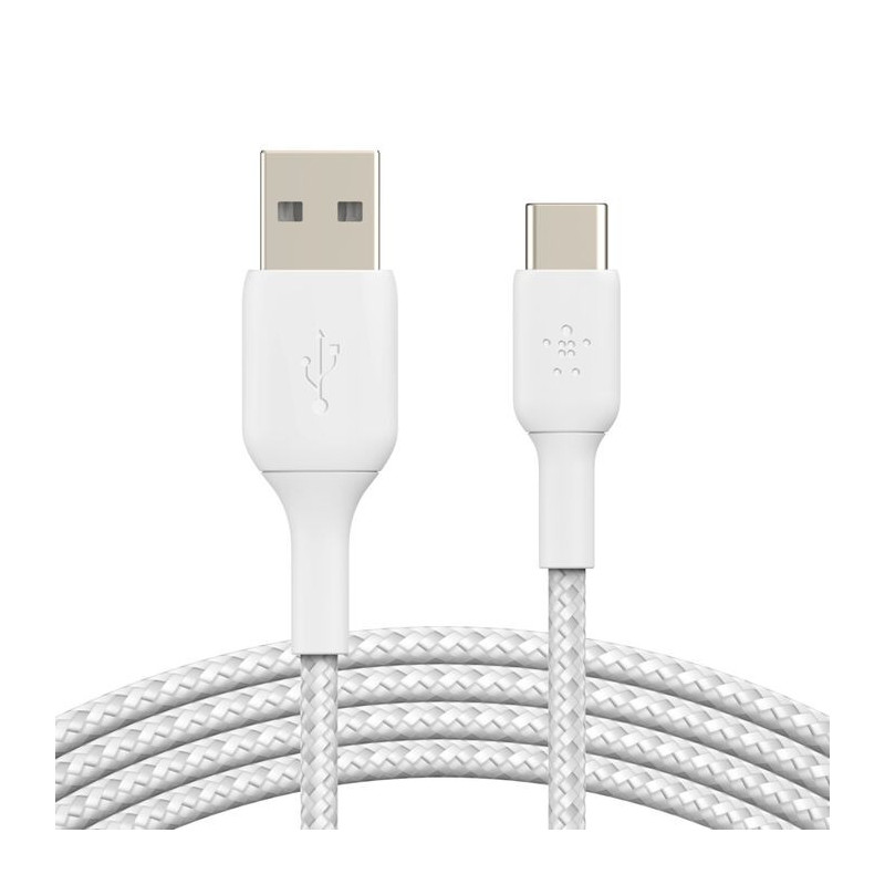 Belkin – Câble tressé USB-C vers USB-A BOOST↑CHARGE™