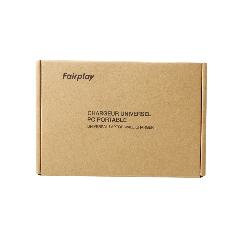 FAIRPLAY Chargeur Universel 90W pour Ordinateur Portable – 12 Adaptateurs Inclus – Tension Automatique 12V à 24V – Haute Compati