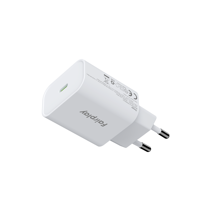 Fairplay – Chargeur 25W USB-C Power Delivery + PPS
