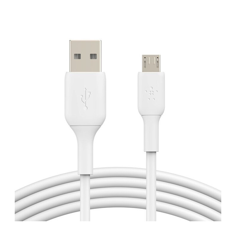 Belkin BOOST↑CHARGE™ – Câble USB-A vers Micro-USB 1 m (Noir ou Blanc)