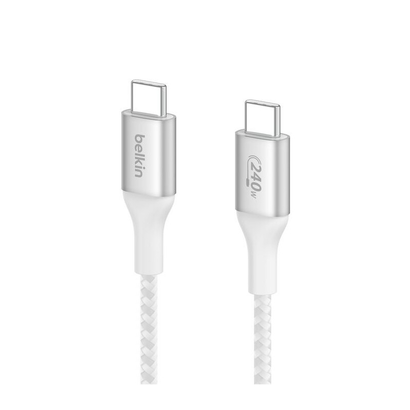 Belkin – Câble USB-C vers USB-C 240W BOOST↑CHARGE™ (1 m / 2 m)