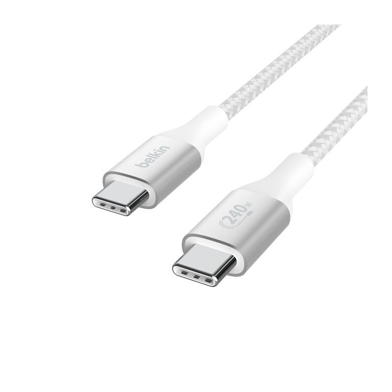 Belkin – Câble USB-C vers USB-C 240W BOOST↑CHARGE™ (1 m / 2 m)