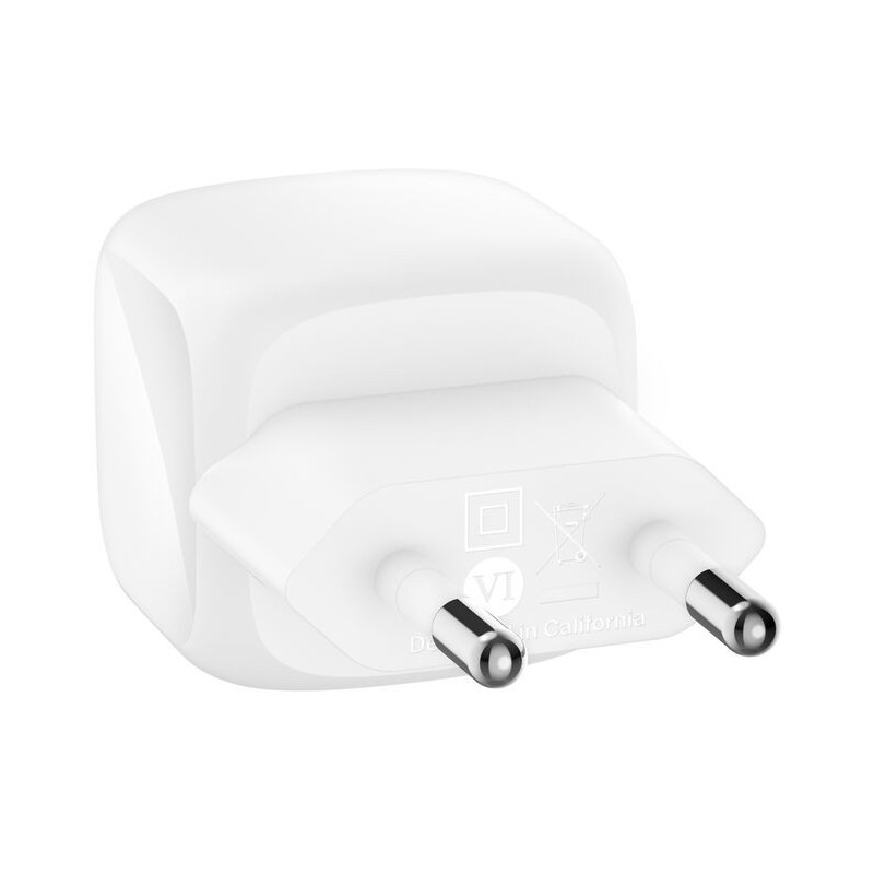 Belkin BOOST↑CHARGE™ – Chargeur Secteur 45 W + Câble USB-C 1 m (Noir et Blanc)