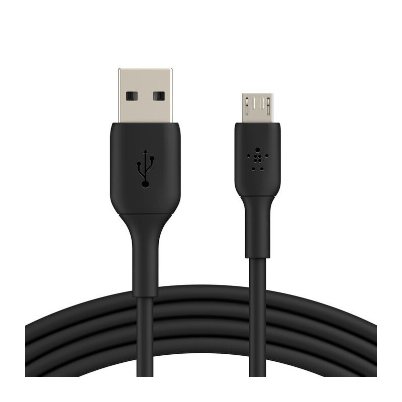 Belkin BOOST↑CHARGE™ – Câble USB-A vers Micro-USB 1 m (Noir ou Blanc)